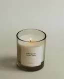 Zara Home Свеча ароматическая White Jasmine 200 г, растительный воск, аромат цветочный, Розовый — фото 1