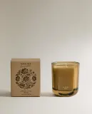 Zara Home Свеча ароматическая Floral Silk 220 г, растительный воск, аромат цветочный, Розовый — фото 4