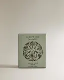 Zara Home Свеча ароматическая Sea Salt & Cedar 220 г, растительный воск, аромат древесный, Коричневый — фото 4