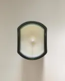 Zara Home Свеча ароматическая Sea Salt & Cedar 220 г, растительный воск, аромат древесный, Коричневый — фото 6