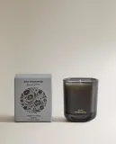 Zara Home Свеча ароматическая Spicy Sandalwood 220 г, растительный воск, аромат древесный, Коричневый — фото 7