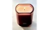 Zara Home Свеча ароматическая Warm Cherry 220 г, растительный воск, аромат фруктовый, Персиковый — фото 6