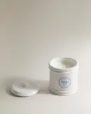 Zara Home Свеча ароматическая Vanilla & Nut 300 г, растительный воск, аромат сладкий гурманский, Золотой — фото 3