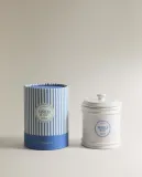 Zara Home Свеча ароматическая Vanilla & Nut 300 г, растительный воск, аромат сладкий гурманский, Золотой — фото 4