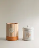 Zara Home Свеча ароматическая Vetiver Mango 300 г, растительный воск, аромат древесный, Коричневый — фото 5