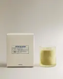 Zara Home Свеча ароматическая Vetiver Melon 310 г, растительный воск, аромат древесный, Коричневый — фото 3