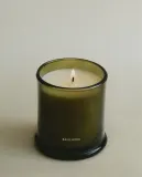 Zara Home Свеча ароматическая Basilicum 350 г, растительный воск, аромат свежий цитрусовый, Горчичный — фото 1
