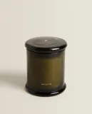 Zara Home Свеча ароматическая Basilicum 350 г, растительный воск, аромат свежий цитрусовый, Горчичный — фото 4