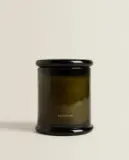 Zara Home Свеча ароматическая Basilicum 350 г, растительный воск, аромат свежий цитрусовый, Горчичный — фото 5