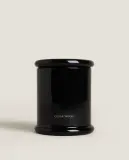 Zara Home Свеча ароматическая Cedar Wood 350 г, растительный воск, аромат древесный, Коричневый — фото 4