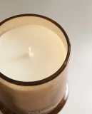 Zara Home Свеча ароматическая Palo Santo 350 г, растительный воск, аромат восточный древесный, Коричневый — фото 8