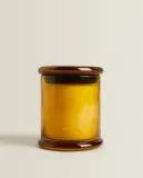 Zara Home Свеча ароматическая White Lotus 350 г, растительный воск, аромат цветочный, Розовый — фото 4
