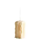 Zara Home Свеча ароматическая Incense Leather 365 г, растительный воск, аромат восточный древесный, Коричневый — фото 3