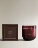 Zara Home Свеча ароматическая Arabian Bloom 400 г, растительный воск, аромат цветочный, Розовый — фото 5