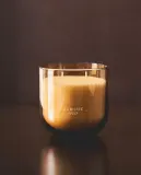 Zara Home Свеча ароматическая Majestic Oud 400 г, растительный воск, аромат восточный древесный, Коричневый — фото 1