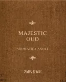 Zara Home Свеча ароматическая Majestic Oud 400 г, растительный воск, аромат восточный древесный, Коричневый — фото 3