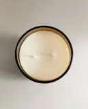 Zara Home Свеча ароматическая Majestic Oud 400 г, растительный воск, аромат восточный древесный, Коричневый — фото 5