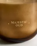 Zara Home Свеча ароматическая Majestic Oud 400 г, растительный воск, аромат восточный древесный, Коричневый — фото 8