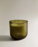 Zara Home Свеча ароматическая Nectar Ambr 400 г, растительный воск, аромат восточный древесный, Коричневый — фото 4