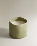 Zara Home Свеча ароматическая Musky Petals 430 г, растительный воск, аромат цветочный древесный, Розовый — фото 5