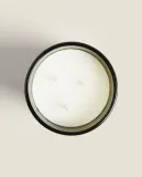 Zara Home Свеча ароматическая Basilicum 500 г, растительный воск, аромат свежий цитрусовый, Горчичный — фото 3
