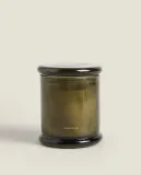 Zara Home Свеча ароматическая Basilicum 500 г, растительный воск, аромат свежий цитрусовый, Горчичный — фото 6