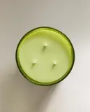 Zara Home Свеча ароматическая Bergamot & Sandalwood 500 г, растительный воск, аромат древесный, Коричневый — фото 4