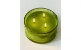 Zara Home Свеча ароматическая Lime & Peppermint 500 г, растительный воск, аромат свежий цитрусовый, Горчичный — фото 8