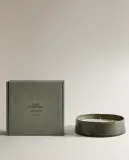 Zara Home Свеча ароматическая Pure Gardenia 590 г, растительный воск, аромат цветочный, Розовый — фото 2