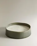 Zara Home Свеча ароматическая Pure Gardenia 590 г, растительный воск, аромат цветочный, Розовый — фото 3