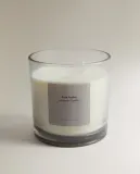 Zara Home Свеча ароматическая Dark Amber 620 г, растительный воск, аромат восточный древесный, Коричневый — фото 6