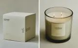 Zara Home Свеча ароматическая Lemon Bergamot 620 г, растительный воск, аромат свежий цитрусовый, Горчичный — фото 1