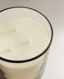 Zara Home Свеча ароматическая Lemon Bergamot 620 г, растительный воск, аромат свежий цитрусовый, Горчичный — фото 3