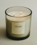 Zara Home Свеча ароматическая Lemon Bergamot 620 г, растительный воск, аромат свежий цитрусовый, Горчичный — фото 4