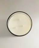 Zara Home Свеча ароматическая Lemon Bergamot 620 г, растительный воск, аромат свежий цитрусовый, Горчичный — фото 6