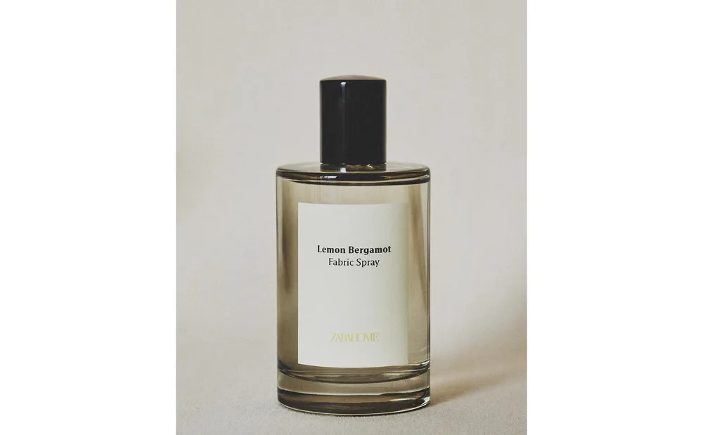 Zara Home Ароматический спрей для тканей и одежды Lemon Bergamot 100 мл, освежитель, аромат свежий цитрусовый