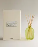 Zara Home Аромадиффузор Lime & Peppermint 180 мл, тростниковые палочки микадо, аромат свежий цитрусовый, Горчичный — фото 3