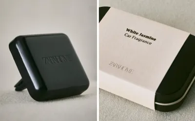 Zara Home Ароматизатор для автомобиля White Jasmine 20 мл, аромат цветочный, Розовый