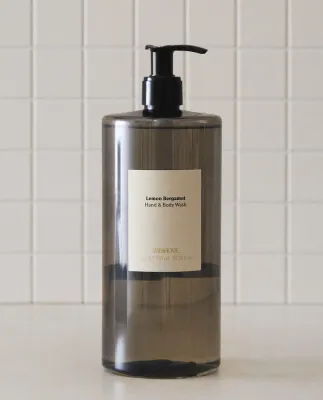 Zara Home Жидкое мыло Lemon Bergamot 750 мл для рук и тела, парфюмированное, аромат свежий цитрусовый