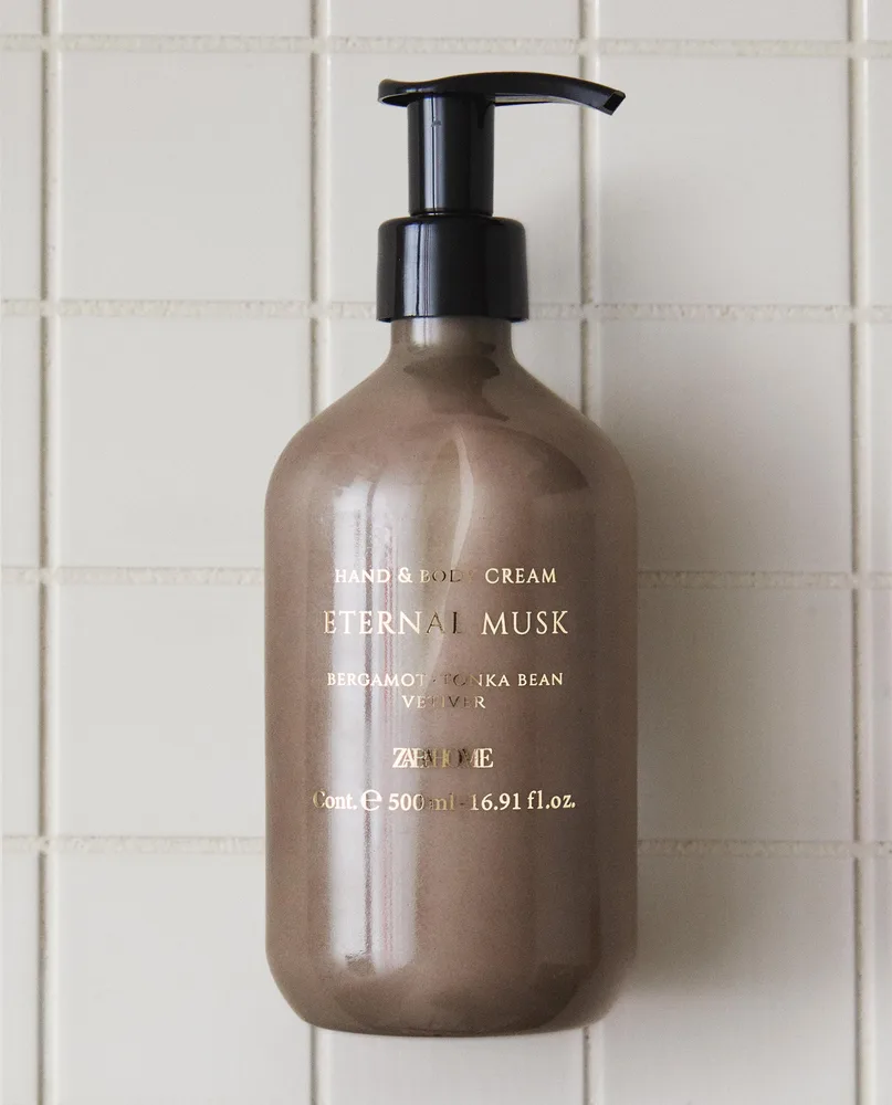 Zara Home Крем для тела Eternal Musk 500 мл питательный, парфюмированный, аромат ароматический