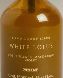 Zara Home Скраб для тела White Lotus 500 мл отшелушивающий, парфюмированный, аромат цветочный — фото 3