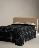 Пододеяльник Zara Home, хлопок 100%, в клетку, 9120/088 — фото 4