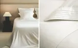 Пододеяльник Zara Home сатин, хлопок 100%, однотонный, 6114/088 — фото 7