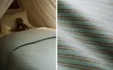 Пододеяльник Zara Home фланель, хлопок 100%, в полоску, 2611/088 — фото 1