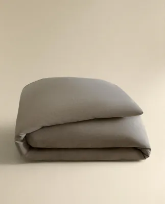 Пододеяльник Zara Home, хлопок 100%, однотонный, 5151/088