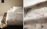Пододеяльник Zara Home сатин, хлопок 100%, с цветочным принтом, 6166/088 — фото 1