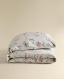 Пододеяльник Zara Home сатин, хлопок 100%, с цветочным принтом, 6166/088 — фото 7