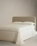 Пододеяльник Zara Home сатин, хлопок 100%, однотонный, 6117/088 — фото 3