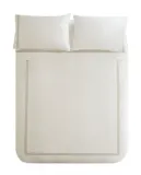 Пододеяльник Zara Home сатин, хлопок 100%, однотонный, 6117/088 — фото 5