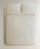 Пододеяльник Zara Home сатин, хлопок 100%, однотонный, 5178/088 — фото 5